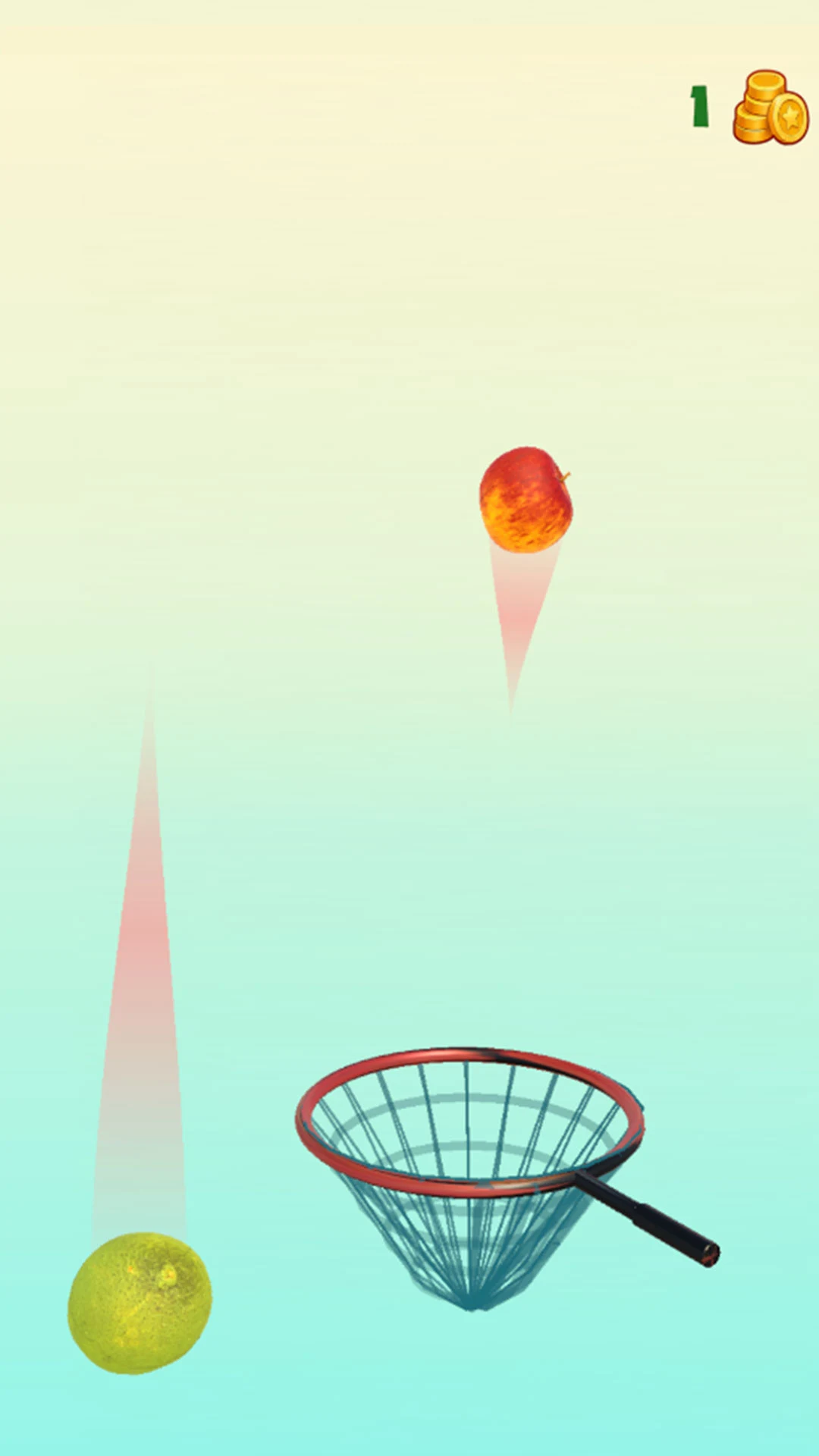 Fruit Rush 3D: Catch Challenge screenshot